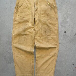 L.L.Bean Men's Tan and Brown Trousers